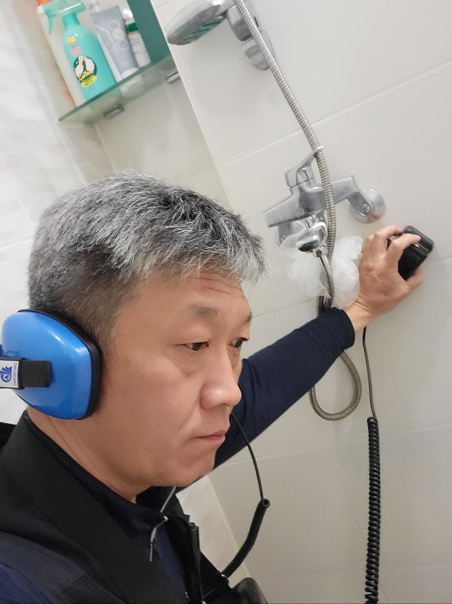 화장실 전체적인 현장 상황