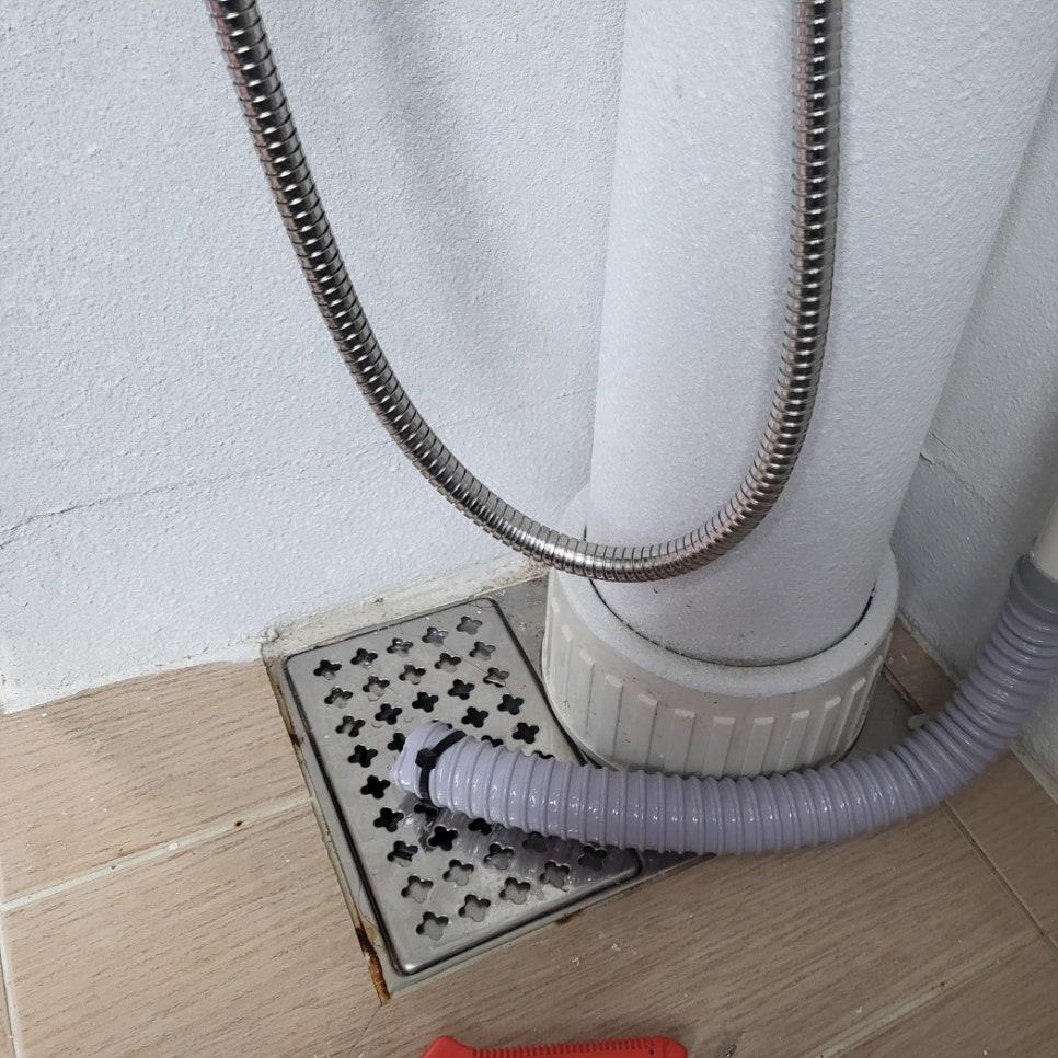 배관 주변 방수층 상태