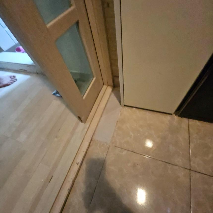 공사 시작 전 현관 모습