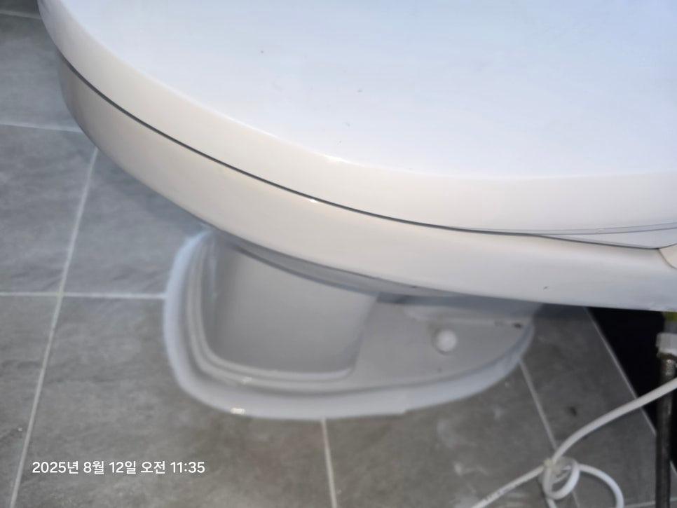 욕실 타일 및 세면대 점검