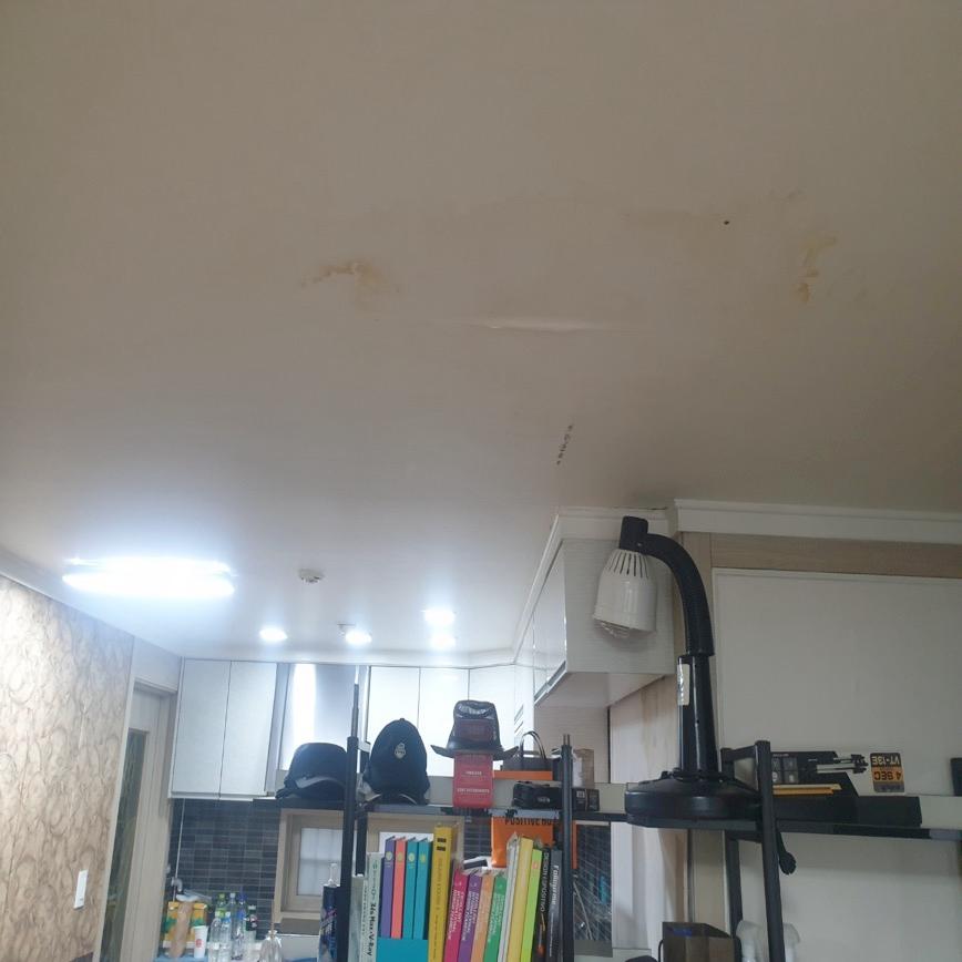 마무리 미장 작업 공간