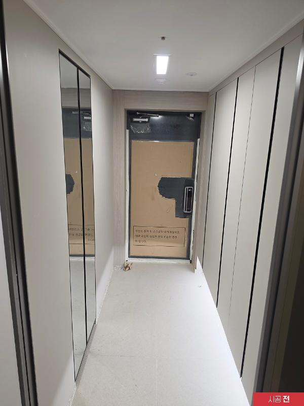 화이트 필름 인테리어 시공 사진 — 영림 루카화이트