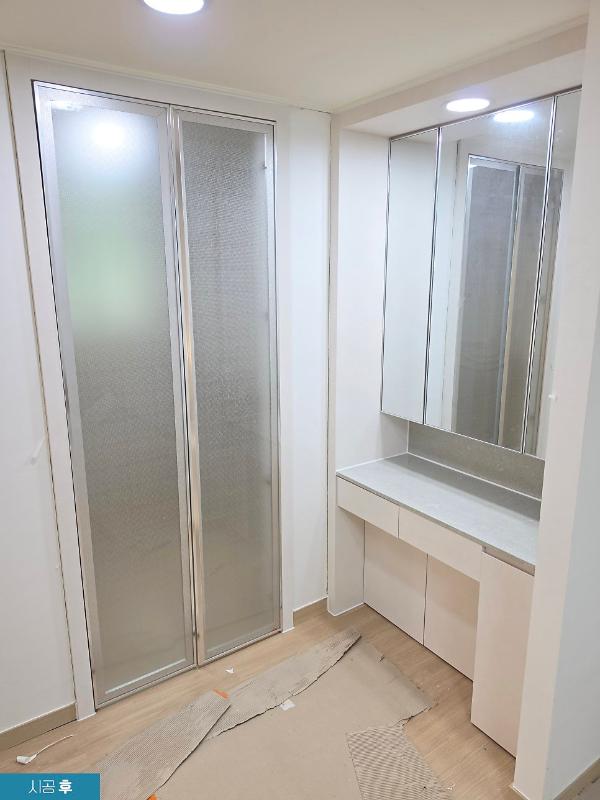화이트 필름 인테리어 시공 사진 — 영림 루카화이트