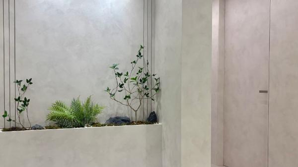 화이트 필름 인테리어 시공 사진 — 영림 발렌블랑 필름